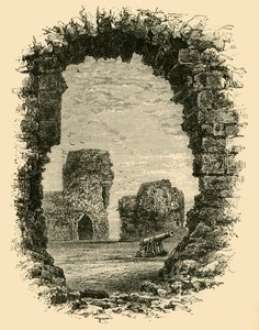 I Flint Castle, 1898. af Unbekannt