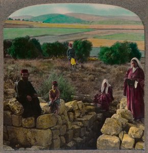 På Hyrdemarken, Bethlehem, ca. 1900 af Unbekannt