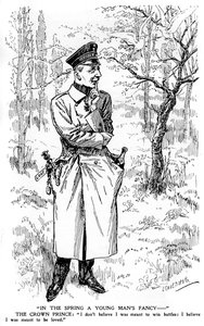 I foråret en ung mands fancy..., Første Verdenskrig, 1920 af Unbekannt