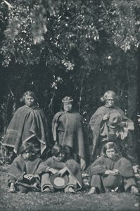 Indianere fra øen Chiloe, 1916 af Unbekannt