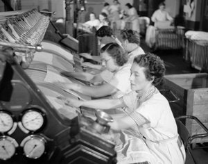 Industriel strygning af Unbekannt