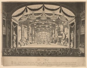 Helvede, 1700-tallet. af Unbekannt