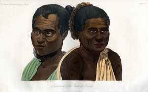 Indbyggere på Sandwichøerne, 1848 af Unbekannt