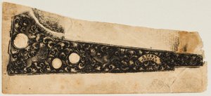 Ink Impression Pull fra en Colt Revolver, ca. 1854. af Unbekannt