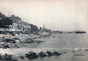 Innellan - Viser Rocky Beach og Steamboat Pier, 1895 af Unbekannt