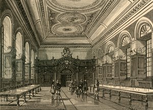 Interiør af Stationers Hall, 1876, 1897. af Unbekannt