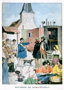 Romanises invasion, 1901 af Unbekannt