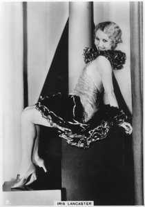 Iris Lancaster, skuespillerinde, c1938 af Unbekannt