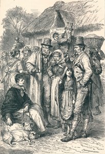Irske bønder, 1896 af Unbekannt
