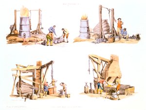 Jernstøberi, 1802 af Unbekannt