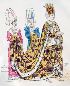 Isabeau af Bayern, Dronningkonsort af Charles VI af Frankrig, 1385 1882-1884 af Unbekannt