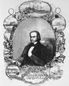 Isambard Kingdom Brunel, civilingeniør, c1850