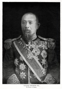Ito Hirobumi, Japans første premierminister, 1908 af Unbekannt