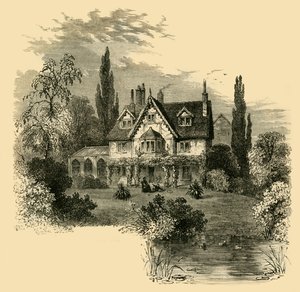 Ivy Cottage, Highgate, 1825, c1876. af Unbekannt