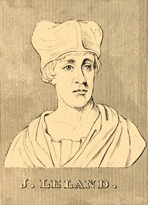 J. Leland, c1503-1552, 1830. af Unbekannt