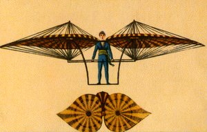 Jacob Degens flyvemaskine, 1808, 1932. af Unbekannt