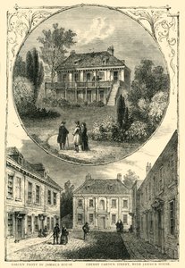 Jamaica House, 1826, c1878. af Unbekannt