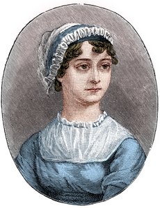 Jane Austen 1775-1817, engelsk forfatter af Unbekannt