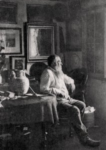 Jean-Baptiste Alphonse Karr, fransk kritiker, journalist og romanforfatter, 1889 af Unbekannt