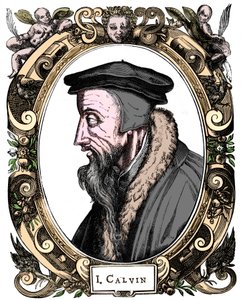 Jean Calvin, fransk teolog, 1581 af Unbekannt