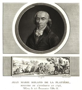 Jean Marie Roland de la Platiere, indenrigsminister af Unbekannt