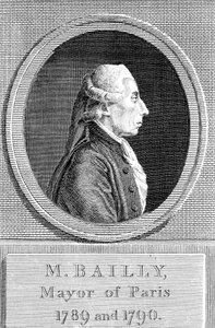 Jean Sylvain Bailly 1736-1793, fransk astronom, forfatter og politiker af Unbekannt