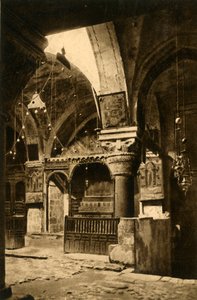 Jerusalem - Den Hellige Gravs Kirke - St. Helenas kapel, c1918-c1939. af Unbekannt