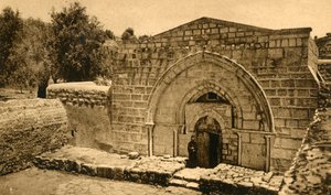 Jerusalem - Jomfrukirken, c1918-c1939. af Unbekannt