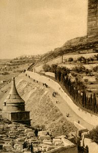Jerusalem - Absaloms grav, c1918-c1939. af Unbekannt