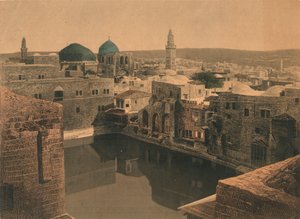Jerusalem, midten af slutningen af det 19. århundrede. af Unbekannt
