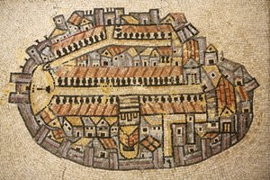 Jerusalem tempel mosaik, Jerusalem, Israel af Unbekannt