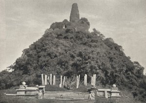 Jetavanarama Dagoba, den yngste af de tre store Dagobas i Anuradhapura i slutningen af ​​det 3. århundrede e.Kr. af Unbekannt