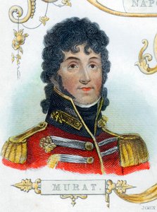 Joachim Murat, fransk soldat, c1830 af Unbekannt