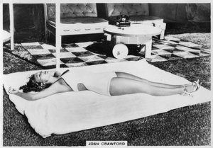 Joan Crawford, amerikansk skuespillerinde og filmstjerne, 1938 af Unbekannt