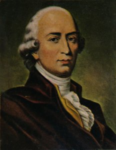 Johann Gottfried Herder 1744-1803. - Maleri efter Graefle, 1934. af Unbekannt