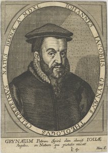 Johann Jakob Grynaeus 1540-1617, 1650. af Unbekannt