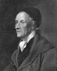 Johann Kaspar Lavater, schweizisk fysiognom og teolog, begyndelsen af det 19. århundrede af Unbekannt