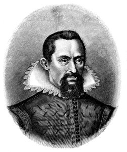 Johannes Kepler, tysk astronom, begyndelsen af det 17. århundrede, c1903 af Unbekannt