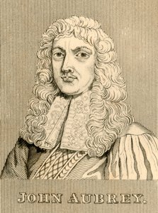 John Aubrey, 1626-1697, 1830. af Unbekannt
