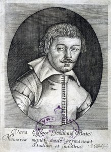 John Bate, engelsk forfatter, c 1635 af Unbekannt