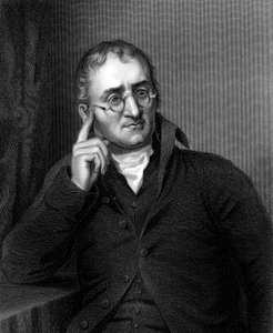 John Dalton, engelsk kemiker, c1860 af Unbekannt