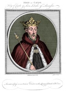 John of Gaunt, hertug af Lancaster 1340-1399 af Unbekannt