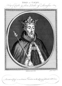 John of Gaunt, hertug af Lancaster 1340-1399 af Unbekannt