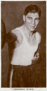 Johnny King, britisk bokser, 1938 af Unbekannt
