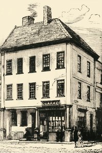 Johnsons fødested i Lichfield, 1902. af Unbekannt