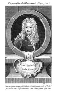Joseph Addison, engelsk politiker og forfatter, 1800-tallet af Unbekannt