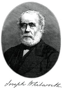 Joseph Whitworth, britisk ingeniør, iværksætter og opfinder, c1880 af Unbekannt