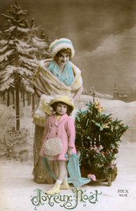 Glædelig jul, c1900-1929 af Unbekannt