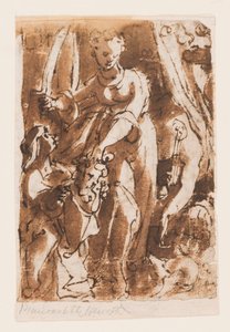 Judith med leder af Holofernes af Unbekannt