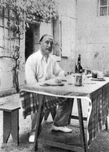 Jules Romains, fransk digter og forfatter, 1935 af Unbekannt